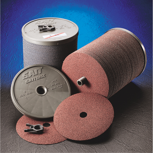 United Abrasives Inc. 23451 Meule &agrave; tronçonner haute vitesse pour le b&eacute;ton C24R, 14" x 1/8", Arbre de 1", Type 1, Carbure de silicium, 5400 Tr/min