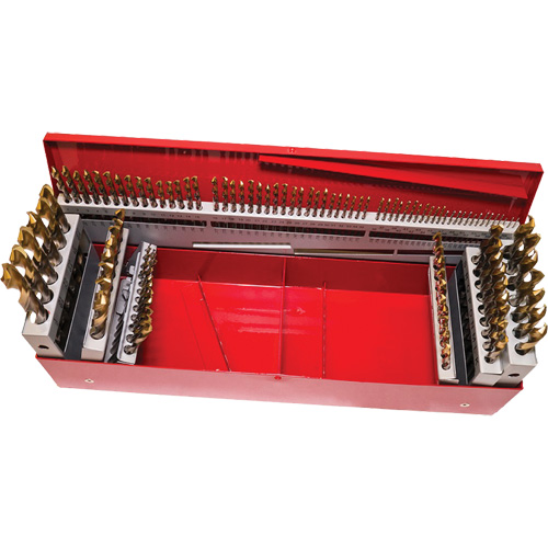 DORMER Jobber Drill Set, 115 Pieces 