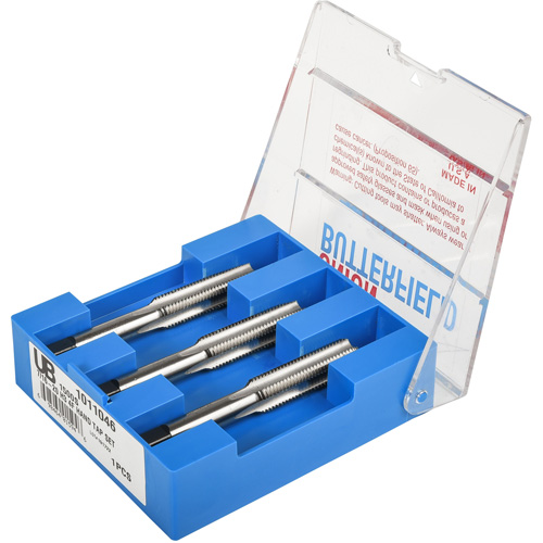 Union Butterfield 5974227 Hand Tap Set, High Speed Steel, 9/16"-18 Thread