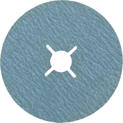 TYROLIT Fibre Disc, Zirconium, 36, 41/2" Dia x 7/8" Arbor NU922 (34163025) Shop Fibre Disc