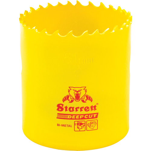 Starrett DCH0200-G Scie &agrave; cloche bim&eacute;tal 2", 2", Profondeur de la coupe 2", Bim&eacute;tal