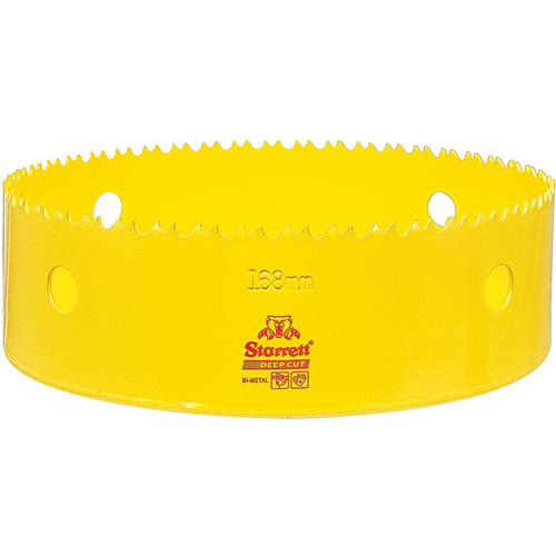 Starrett DCH168M-G Bi-Metal Holesaw - 6-5/8", 6-5/8", 2" Depth of Cut, Bi-Metal