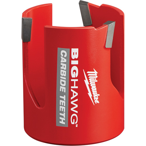 Milwaukee 49-56-9210 Big Hawg Hole Saw, 2-1/8", 2-1/3" Depth of Cut, Carbide
