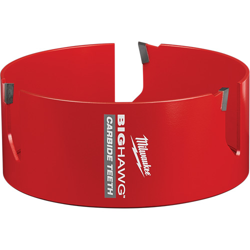 Milwaukee 49-56-9275CAN Big Hawg Hole Saw, 6-1/4", 2-1/3" Depth of Cut, Carbide