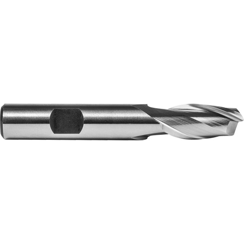 Dormer 7647832 End Mill, 1/8" Dia., 2 Flutes, High Speed Steel