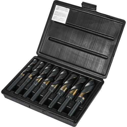 Precision 7233824 Foret &agrave; mandrin raccourci, 5/8", Acier rapide, Cannelure 3", Pointe de 135°