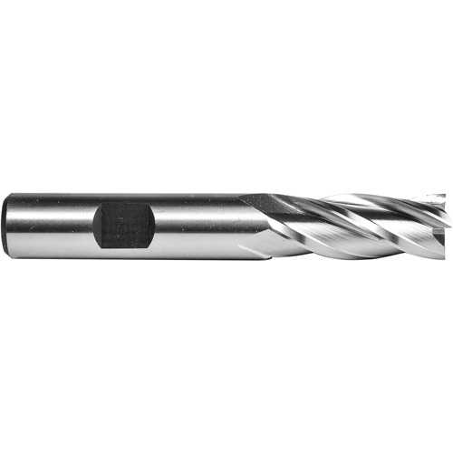 Dormer 7647977 C615 End Mill, 3/8" Dia., 4 Flutes, High Speed Steel