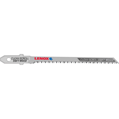 Lenox 1991401 Lames de scie sauteuse pour coupe propre, Bim&eacute;tal, Tige en T, 3-1/2" lo, 20 dents par pouce