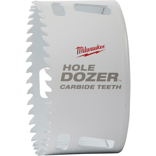 Milwaukee 49-56-0738 Scie-cloche Hole Dozer, 3-1/2", Profondeur de la coupe 1-5/8", Carbure
