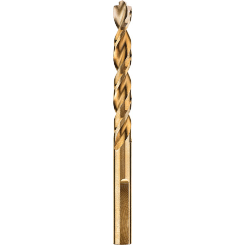 DEWALT DWA1216 Foret de calibre industriel, 1/4", Cobalt, Cannelure 2-13/64", Pointe de 135°