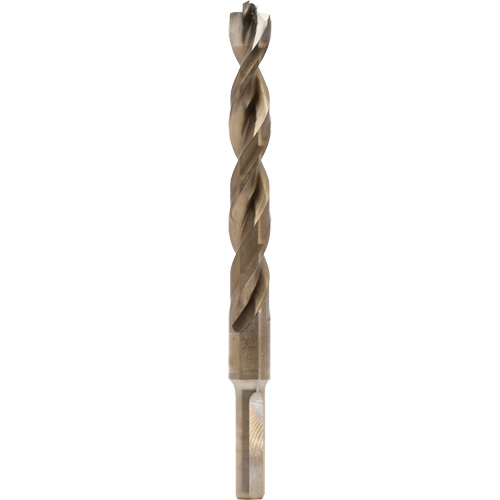 DEWALT DWA1232 Industrial Drill Bit, 1/2", Cobalt, 3-29/32" Flute, 135° Point