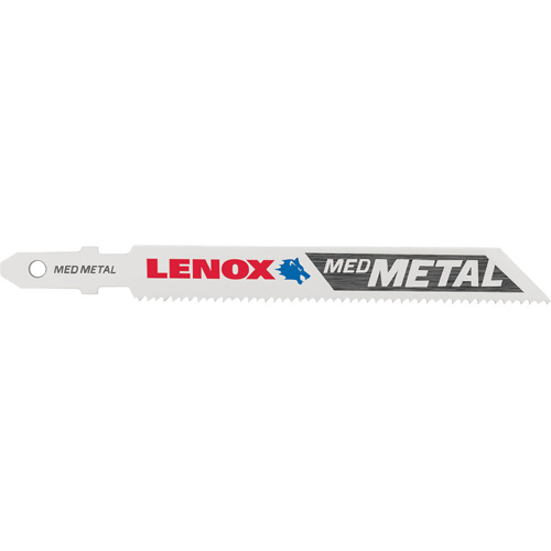 Lenox 1991565 Metal Cutting Jigsaw Blades, Bi-Metal, 18 TPI, 3-5/8" L x 3/8" W