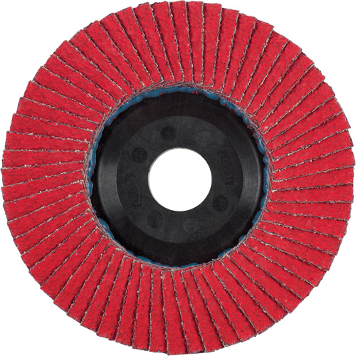 Tyrolit 34464931 Flap Disc, 4-1/2" x 5/8"-11, Type 27, 40 Grit, Ceramic