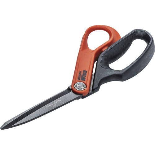 Wiss By Crescent CW10T Tradesman Shears, 10", Rings Handle