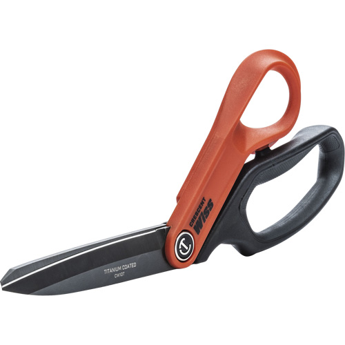 Wiss By Crescent CW10T Tradesman Shears, 10", Rings Handle