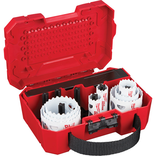 Milwaukee 49-22-4084 Hole Dozer Automotive Hole Saw Kit, 11 Pieces