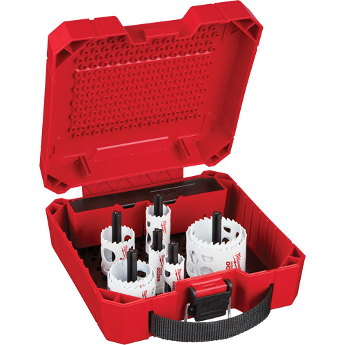 Milwaukee 49-22-4143 Hole Dozer Plumber's Hole Saw Kit, 12 Pieces
