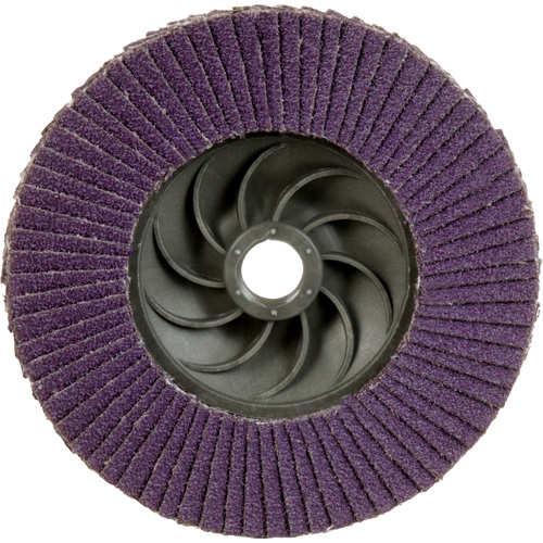3M AB05934 769F Quick Change Flap Disc, 4-1/2" x 5/8"-11, Type 27, 60+ Grit, Ceramic