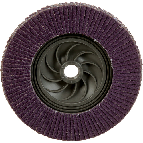 3M AB05950 769F Quick Change Flap Disc, 5" x 5/8"-11, Type 27, 80+ Grit, Ceramic