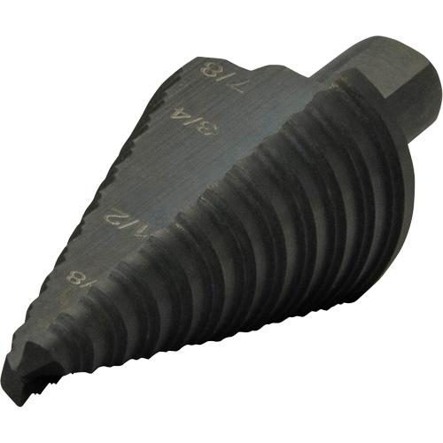 Greenlee GSB04 Fraise &eacute;tag&eacute;e &agrave; trous multiples, 3/16"/4,8 mm - #4/22,2 mm/7/8"