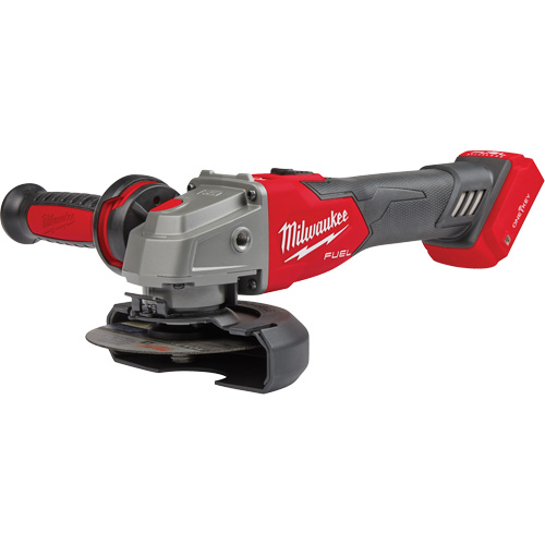 Milwaukee 2883-20 Meuleuse &agrave; frein avec interrupteur &agrave; glissi&egrave;re One-Key M18 Fuel (outil seulement), Roue de 4-1/2" ou 5", 18 V