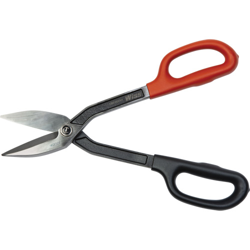 Wiss By Crescent WDF12S Cisaille de ferblantier, Longueur de coupe de 2-3/4", Coupe Droit