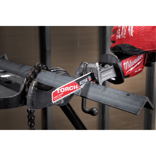 Milwaukee 48-00-5201 Lame de scie Torch Sawzall, Carbure, 7 Dents par pouce, 6" lo x 1" la