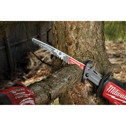 Milwaukee 48-00-5332 The Ax Sawzall&reg; Blade for Pruning & Clean Wood, Carbide, 3 TPI, 9" L x 1" W
