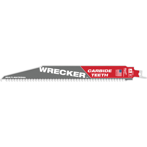 Milwaukee 48-00-5542 Lame Wrecker Sawzall, Carbure, 6 Dents par pouce, 9" lo x 1" la