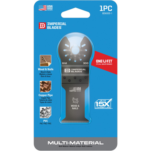 Imperial Blades IBOA300-1 One Fit Standard Wood & Nails Blade