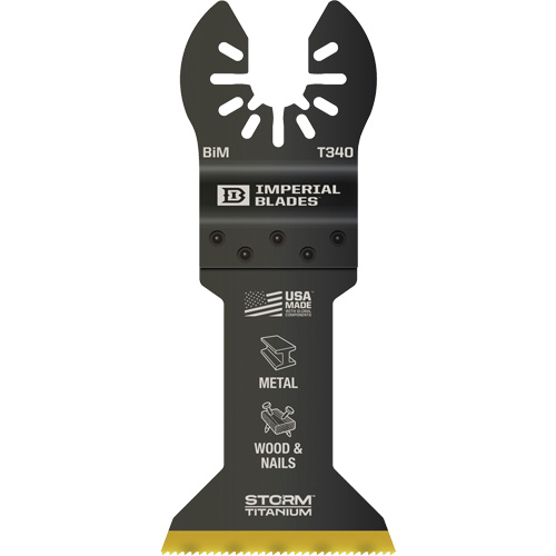Imperial Blades IBOAT340-1 One Fit Storm Titanium Metal Blade