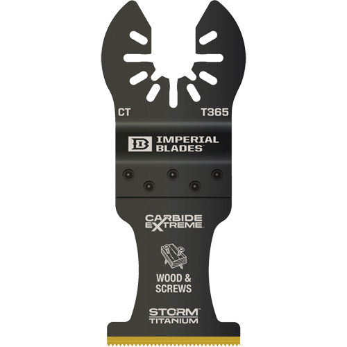 Imperial Blades IBOAT365-1 One Fit Carbide Extreme Storm Titanium Multi-Material Blade