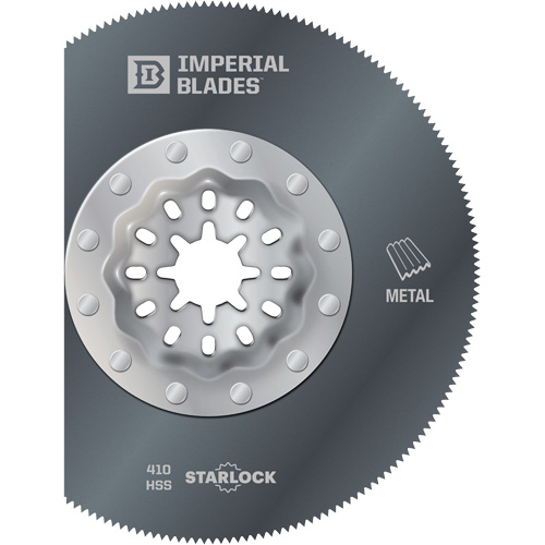 Imperial Blades IBSL410-1 Lame segment&eacute;e mince pour le m&eacute;tal Starlock
