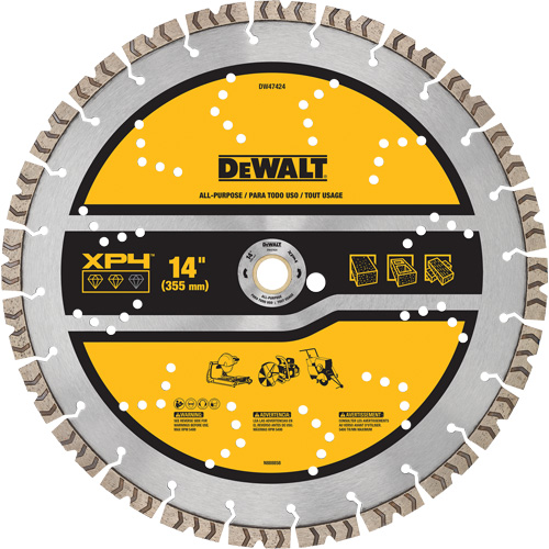 DEWALT DW47424 XP4 All-Purpose Segmented Diamond Blade