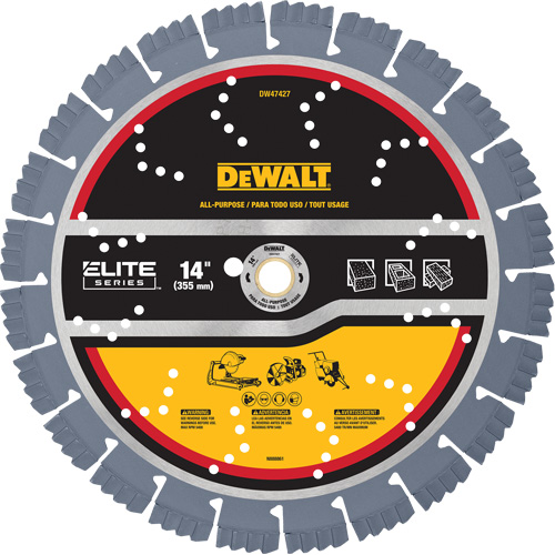 DEWALT DW47427 Lame segment&eacute;e diamant&eacute;e tout usage XP7