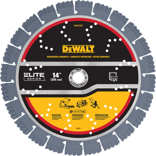 DEWALT DW47437 Lame au diamant segment&eacute;e pour b&eacute;ton arm&eacute; XP7