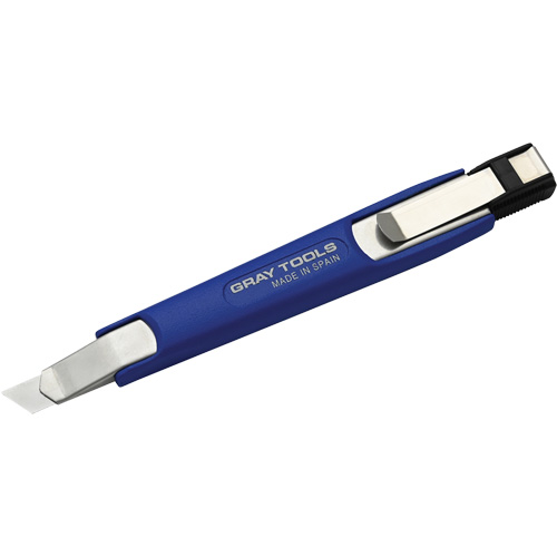 Gray Tools 203 Pocket Knife, 9 mm, Plastic Handle