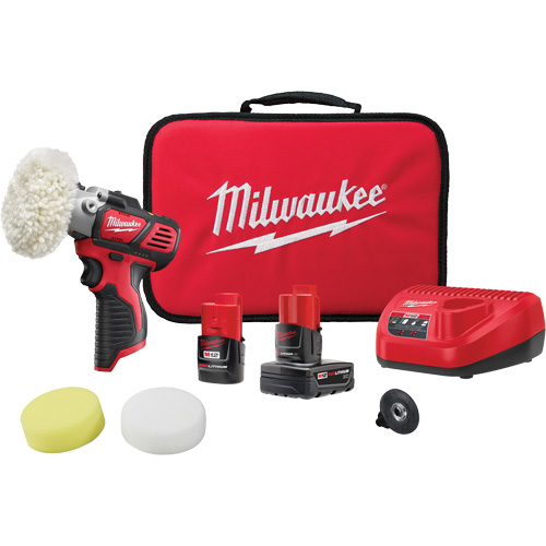 Milwaukee 2438-22X M12 Variable Speed Polisher/Sander Kit