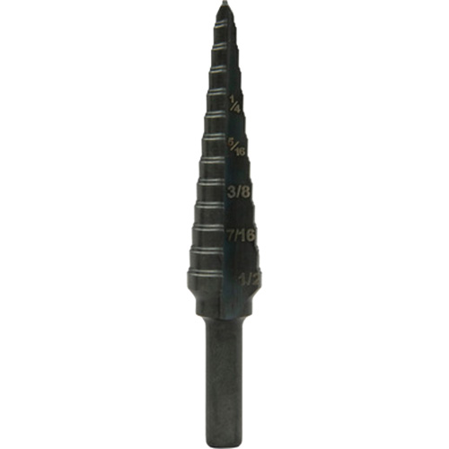 Greenlee GSB01 Foret &eacute;tag&eacute;, 1/8"/3,2 mm - 1/2"/12,7 mm