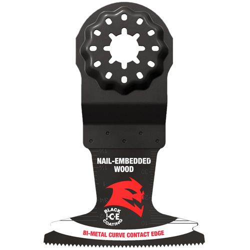 Diablo DOS250BW Demo Demon 2-1/2" Starlock Bi-Metal Oscillating Blade for Nail-Embedded Wood