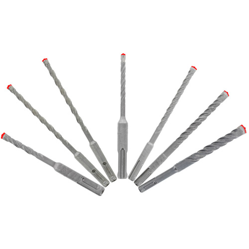 Diablo DMAPL9920-S7 Jeu de forets pour marteau &agrave; t&ecirc;te enti&egrave;rement au carbure &agrave; 4 couteaux SDS-Plus Rebar Demon, 7 morceaux, Carbure