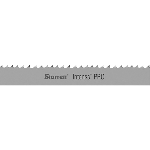 Starrett 99318-10-09-1/2 Intenss PRO Band Saw Blade, Bi-Metal, 10' 9-1/2" L x 1" W x 0.035" Thick, 6/10 TPI