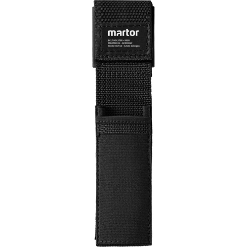 Martor 9920.08 Small Fabric Belt Holster with Clip, Knife Holder, Nylon, 2 Pockets