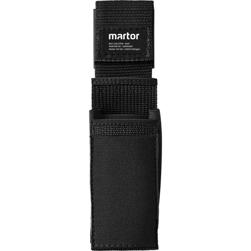 Martor 9921.08 &eacute;tui de taille moyenne en tissu pour ceinture avec agrafe, Porte-couteau, Nylon, 2 Poches