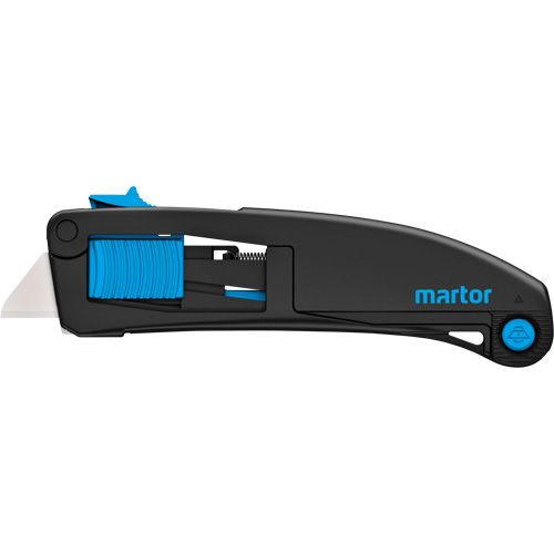 Martor 101306.17 Secupro Maxisafe Retractable Knife, 16 mm, Ceramic, Heavy-Duty, Metal Handle