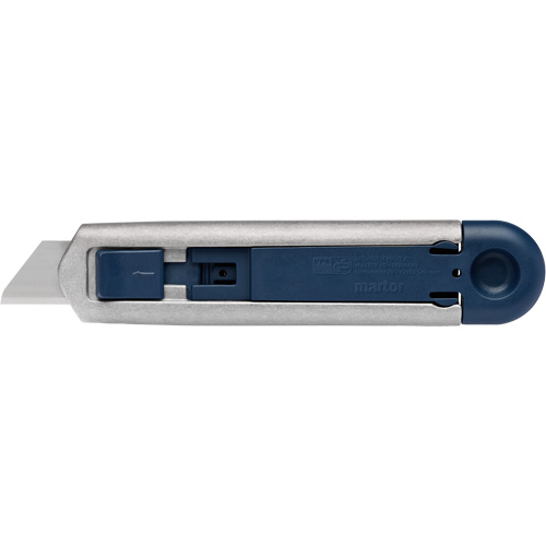 Martor 120701.02 Secunorm Profi 25 MDP with Blunt Tip Blade, 18 mm, Stainless Steel, Heavy-Duty, Aluminum Handle