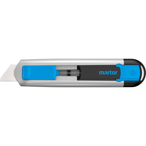 Martor 525001 Secunorm 525 Retractable Safety Knife, 18 mm, Ceramic, Heavy-Duty, Aluminum Handle