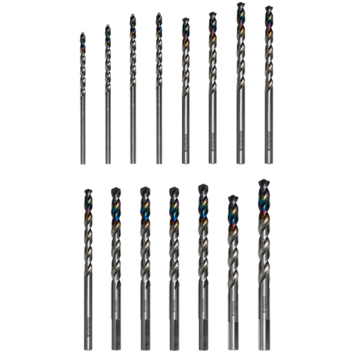 Diablo DMD-S15T Metal Demon Drill Bits Set for Mild, Hardened and Stainless Steels, 15 Pieces