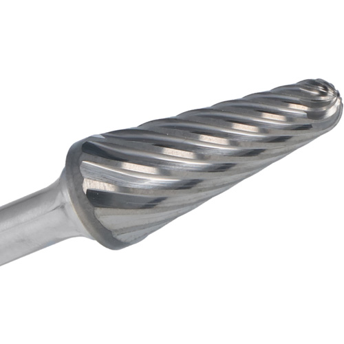 Walter Technologies Pour Surface C17844 Burin angulaire &agrave; double coupe 1852 CLE-LINE, SL-3L6, 3/8" dia., 1/4" Tige, 1-1/16" Prof. de la coupe