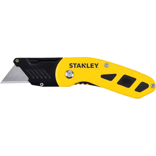 Stanley Tools STHT10424 Compact Fixed Blade Folding Knife, Metal Handle